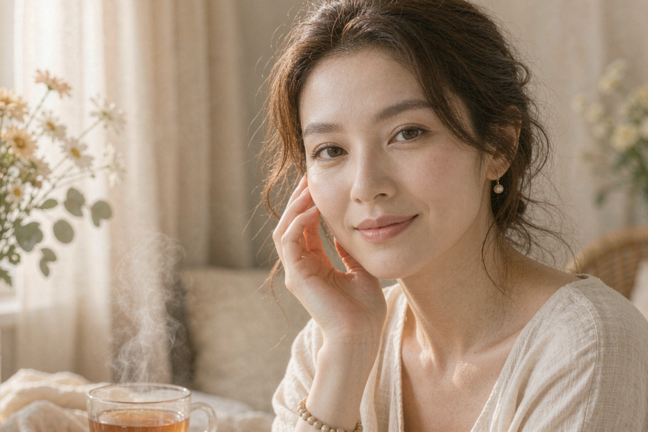 Calm skin and inner wellness